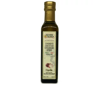 OLIO EXTRAVERGINE DI OLIVA AROMATIZZATO ALLA CIPOLLA 250 ml